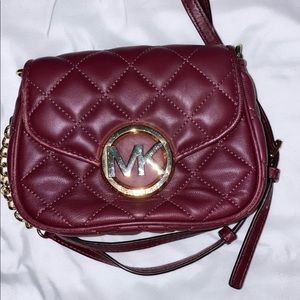 Authentic MK Cushion Crossbody Bag